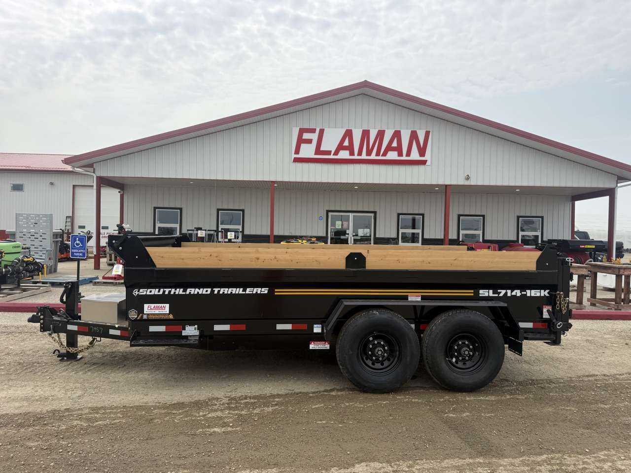 2027 Southland 7' x 14' Dump Tandem 8K Trailer
