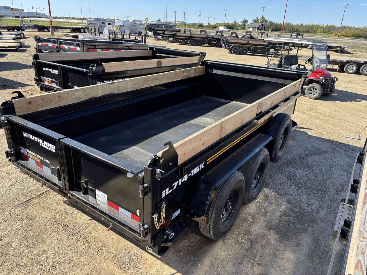 2027 Southland 7' x 14' Dump Tandem 8K Trailer