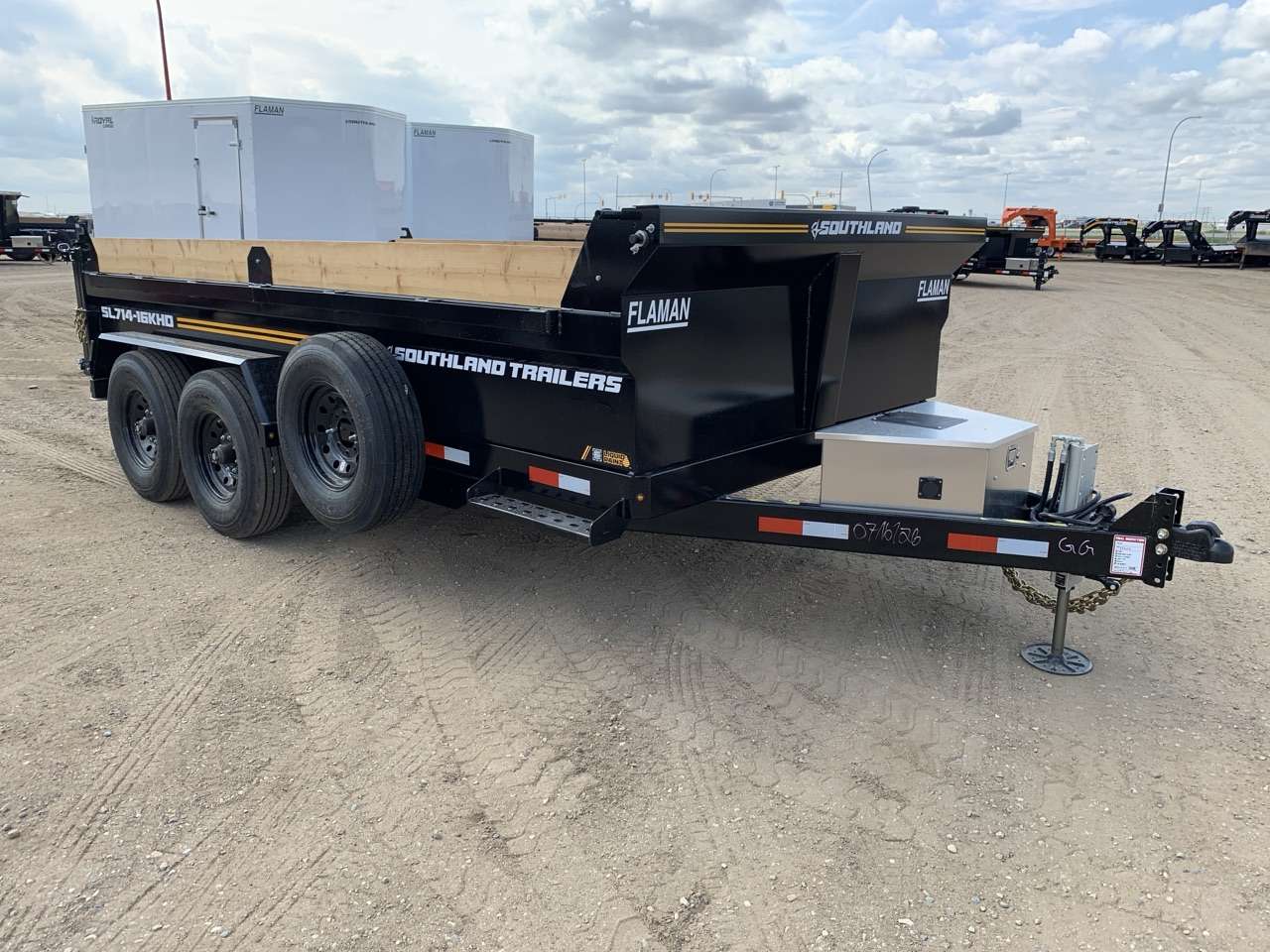 2027 Southland 7' x 14' Heavy Duty Dump Tandem 8K Trailer