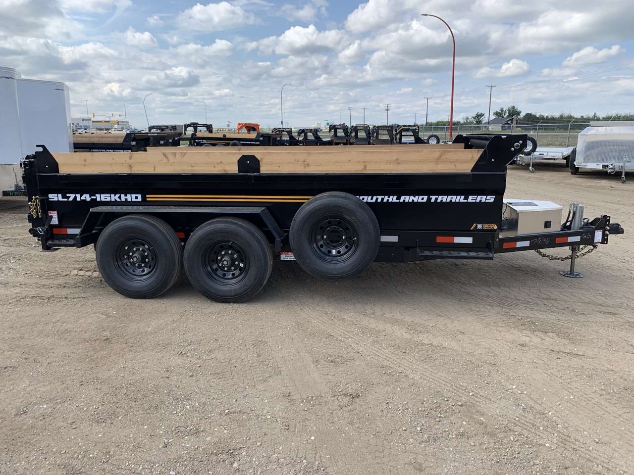 2027 Southland 7' x 14' Heavy Duty Dump Tandem 8K Trailer