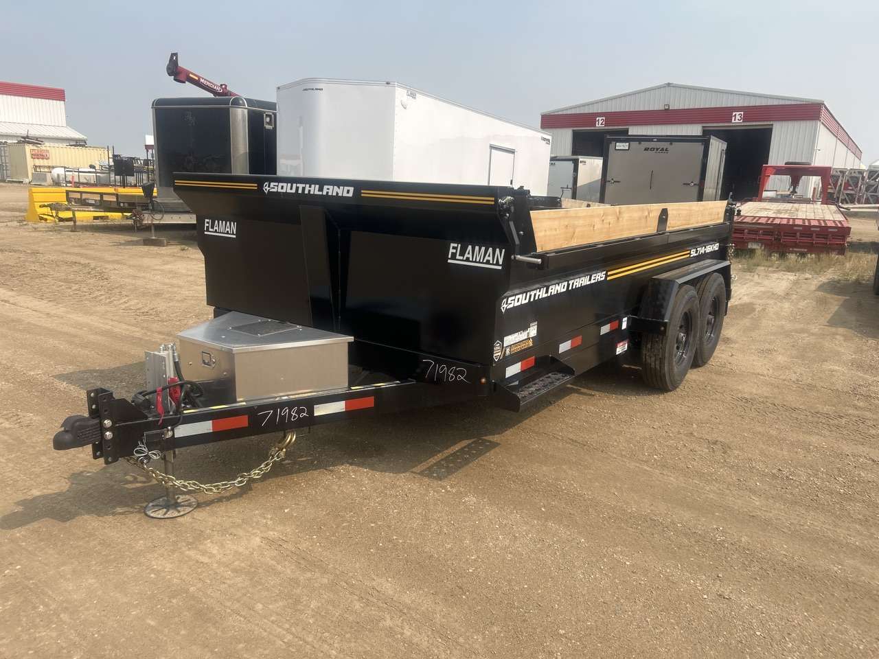 2027 Southland 7' x 14' Heavy Duty Dump Tandem 8K Trailer