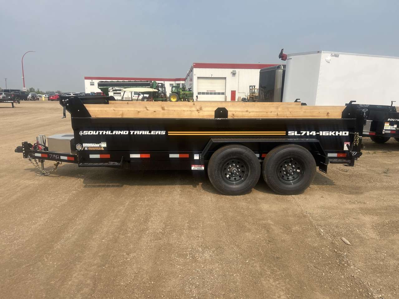 2027 Southland 7' x 14' Heavy Duty Dump Tandem 8K Trailer