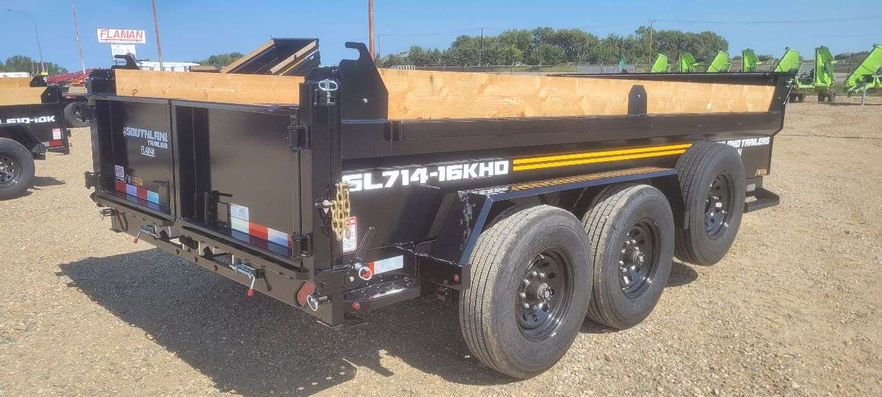 2027 Southland 7' x 14' Heavy Duty Dump Tandem 8K Trailer