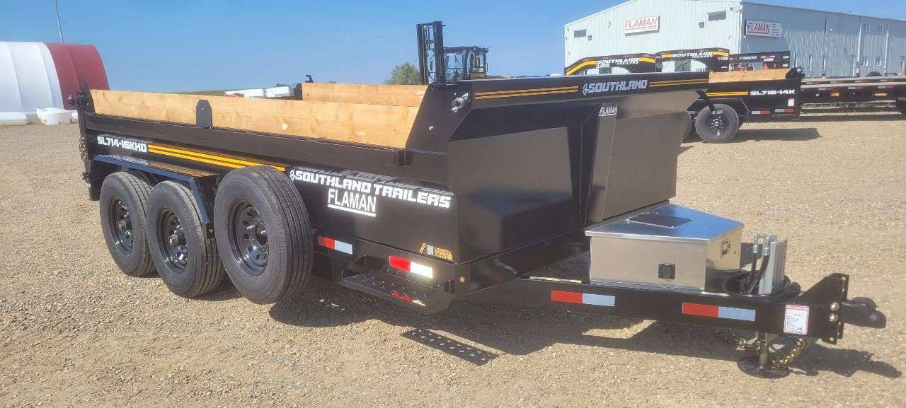 2027 Southland 7' x 14' Heavy Duty Dump Tandem 8K Trailer