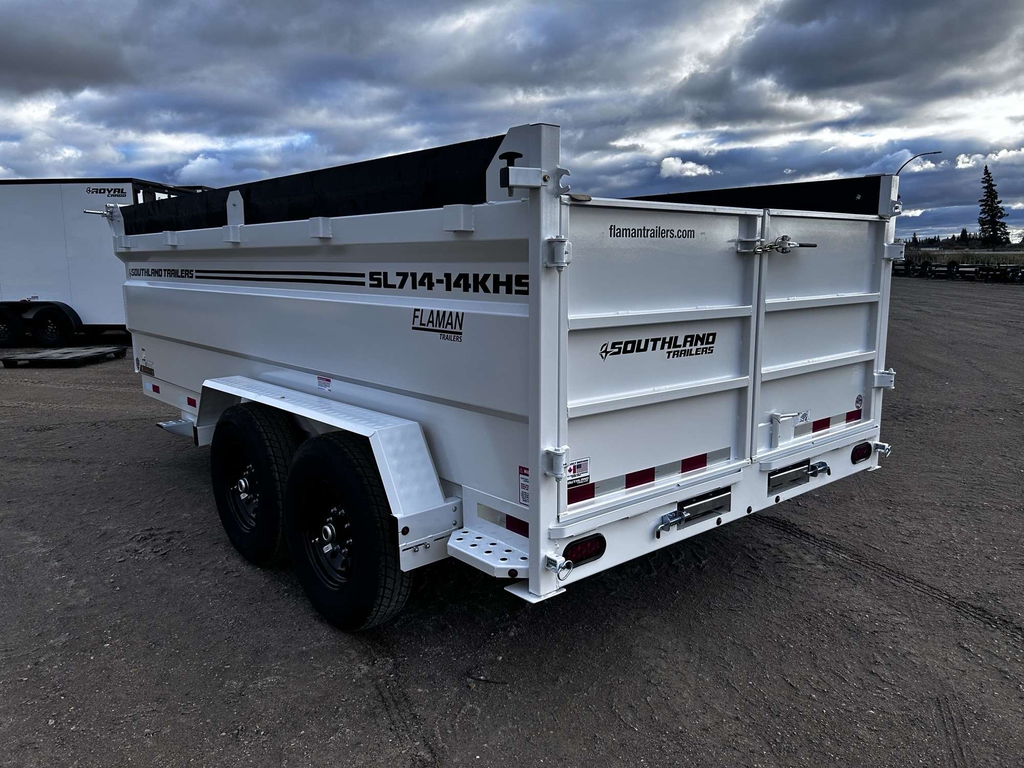 2027 Southland 7' x 14' High Side Dump Tandem 7K Trailer