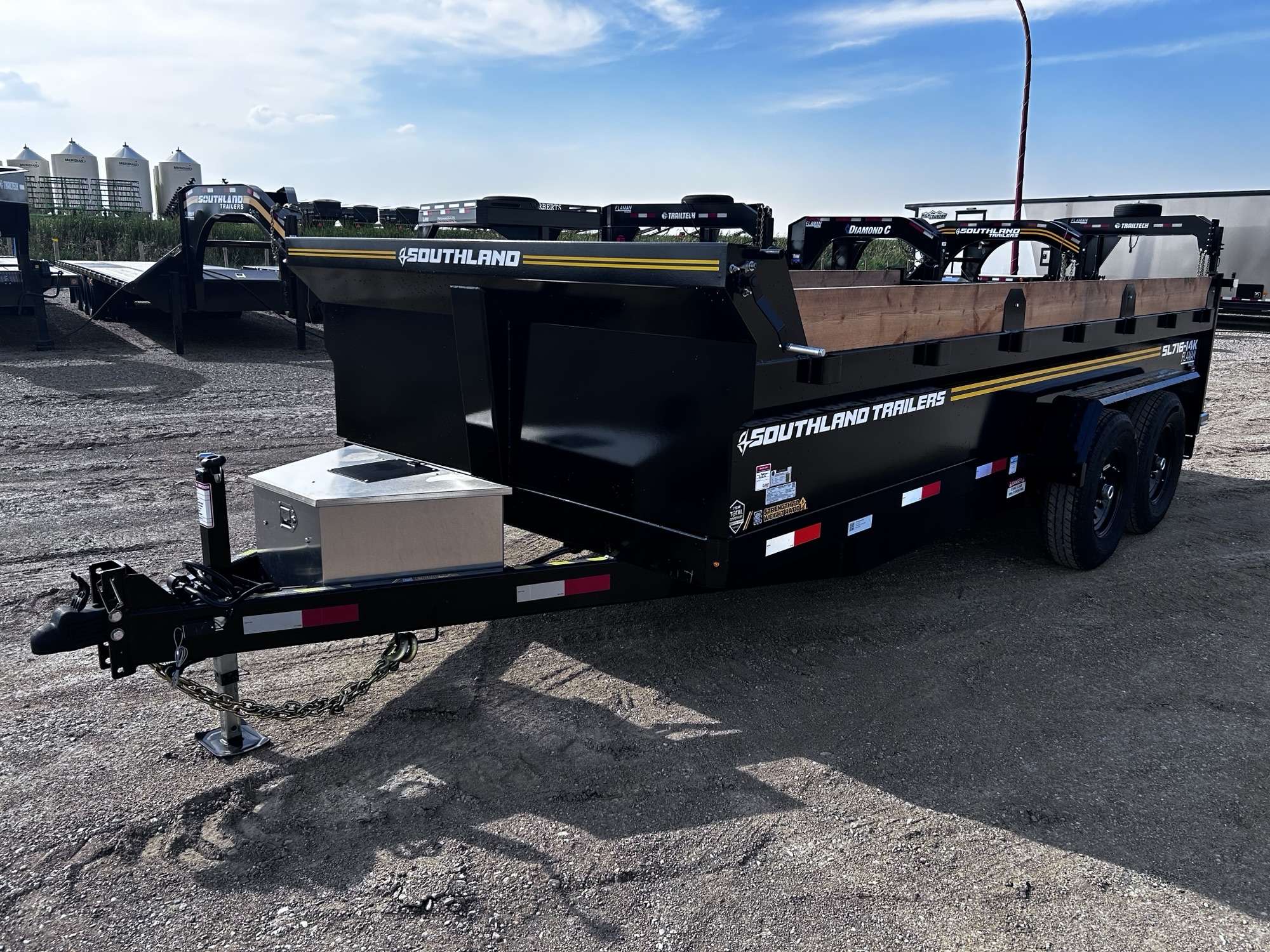 2027 Southland 7' x 16' Dump Tandem 7K Trailer