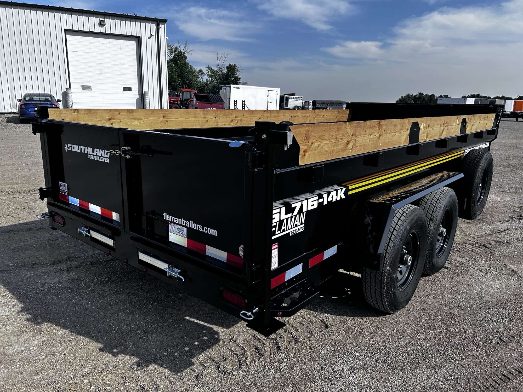 2027 Southland 7' x 16' Dump Tandem 7K Trailer