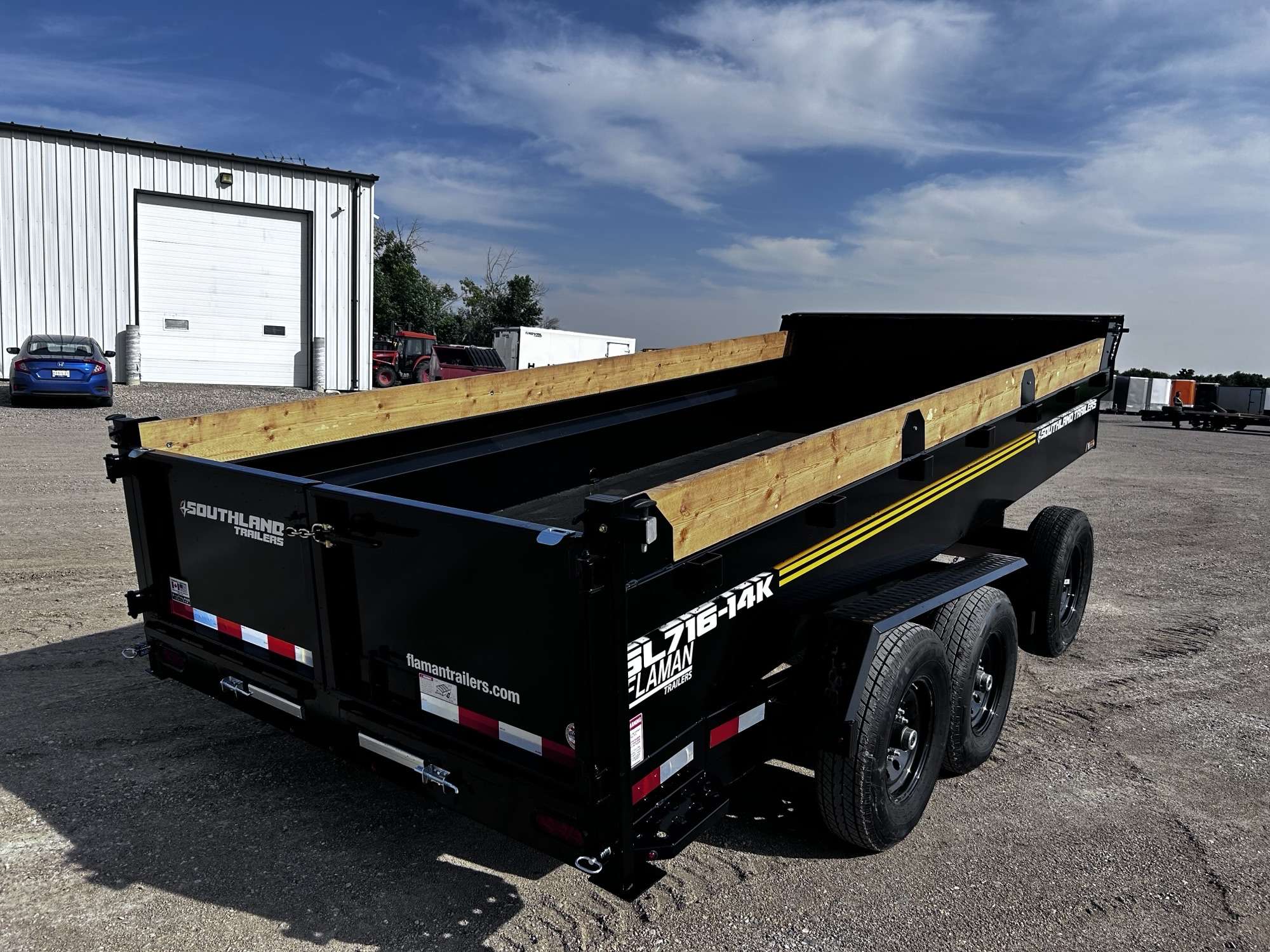 2027 Southland 7' x 16' Dump Tandem 7K Trailer