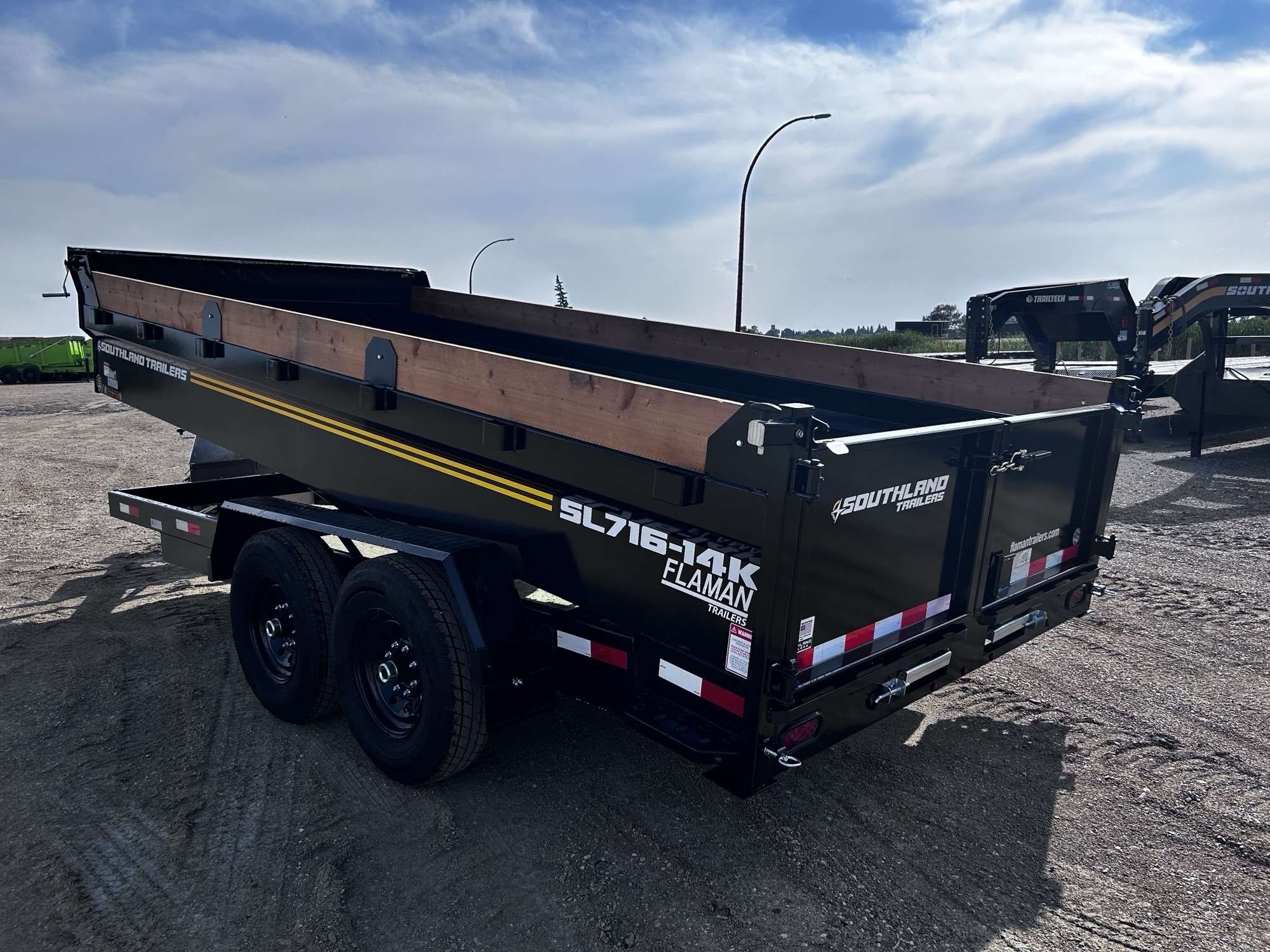 2027 Southland 7' x 16' Dump Tandem 7K Trailer