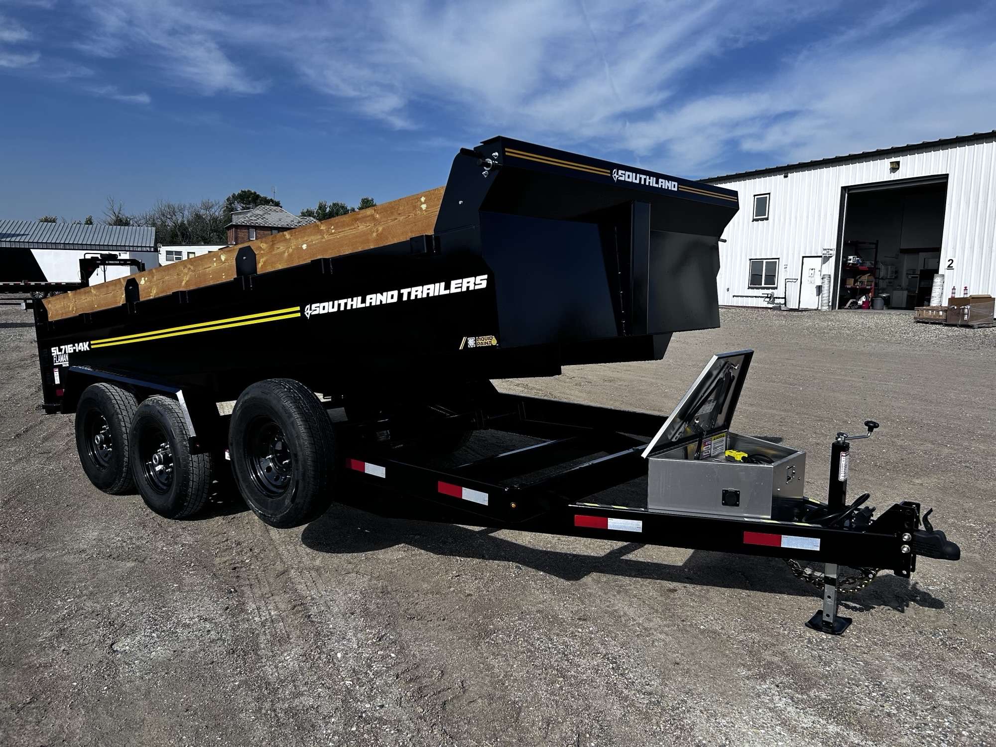 2027 Southland 7' x 16' Dump Tandem 7K Trailer