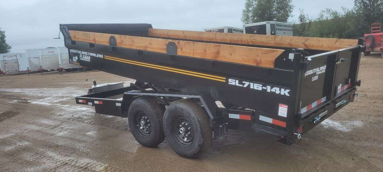 2027 Southland 7' x 16' Dump Tandem 7K Trailer