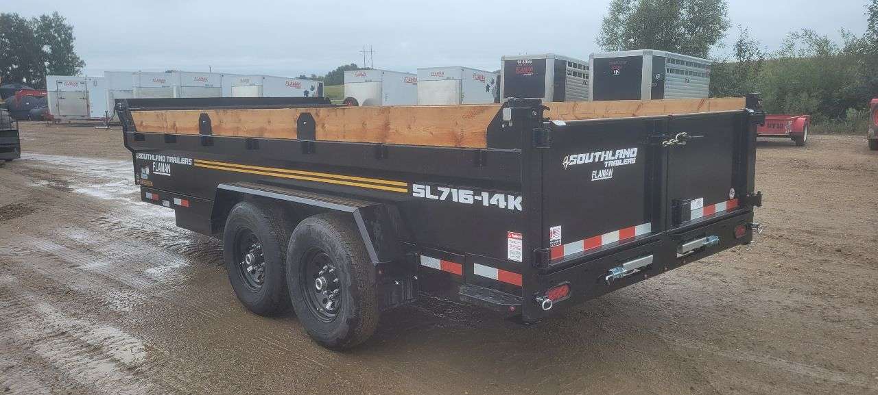 2027 Southland 7' x 16' Dump Tandem 7K Trailer