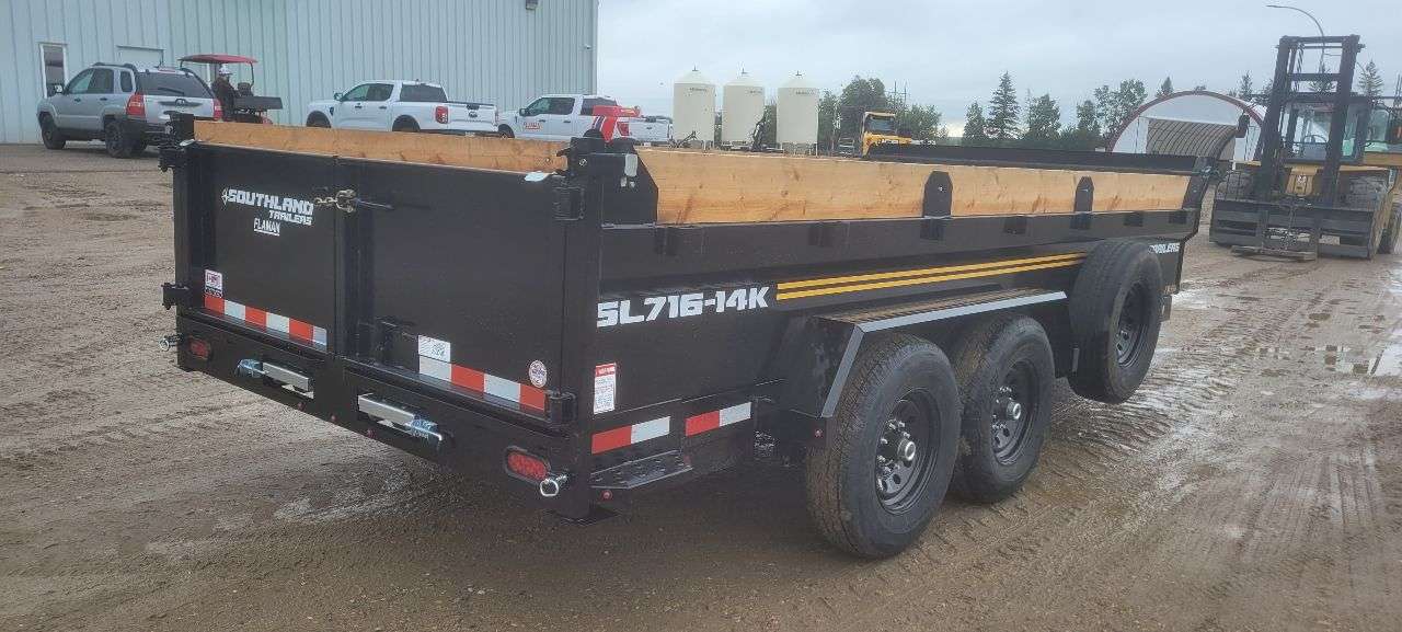2027 Southland 7' x 16' Dump Tandem 7K Trailer