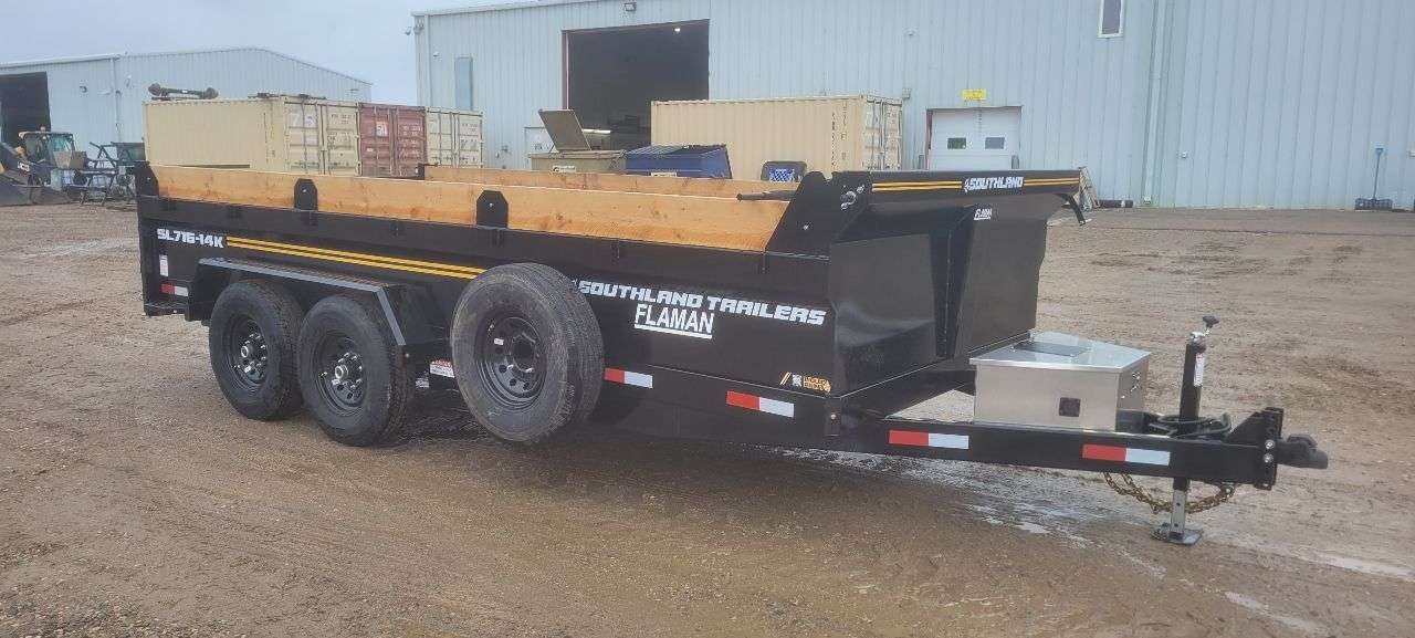 2027 Southland 7' x 16' Dump Tandem 7K Trailer
