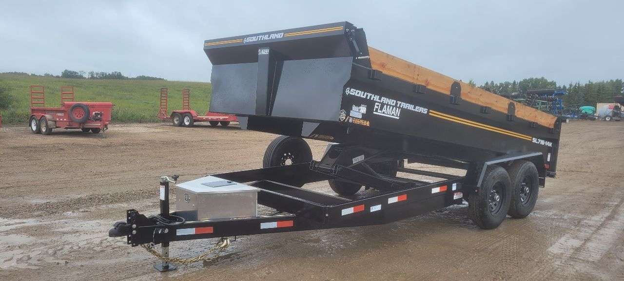 2027 Southland 7' x 16' Dump Tandem 7K Trailer