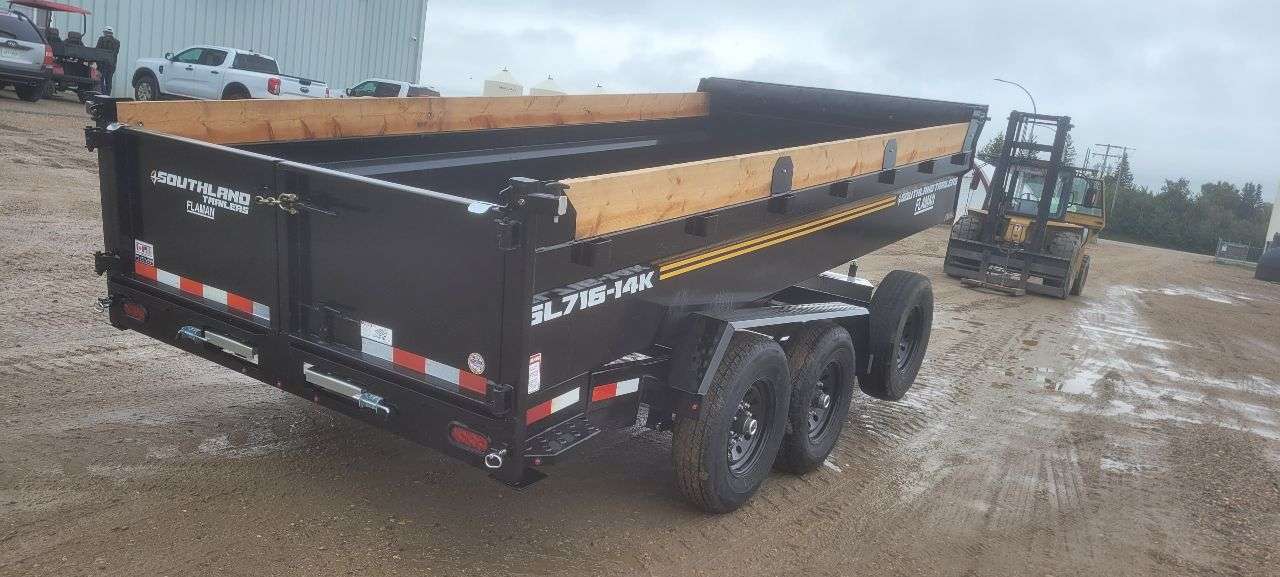 2027 Southland 7' x 16' Dump Tandem 7K Trailer