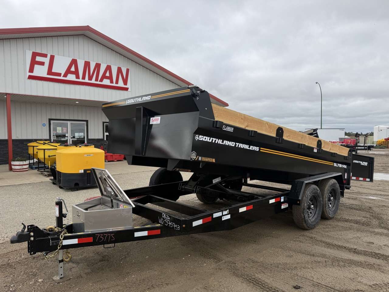 2027 Southland 7' x 16' Dump Tandem 7K Trailer