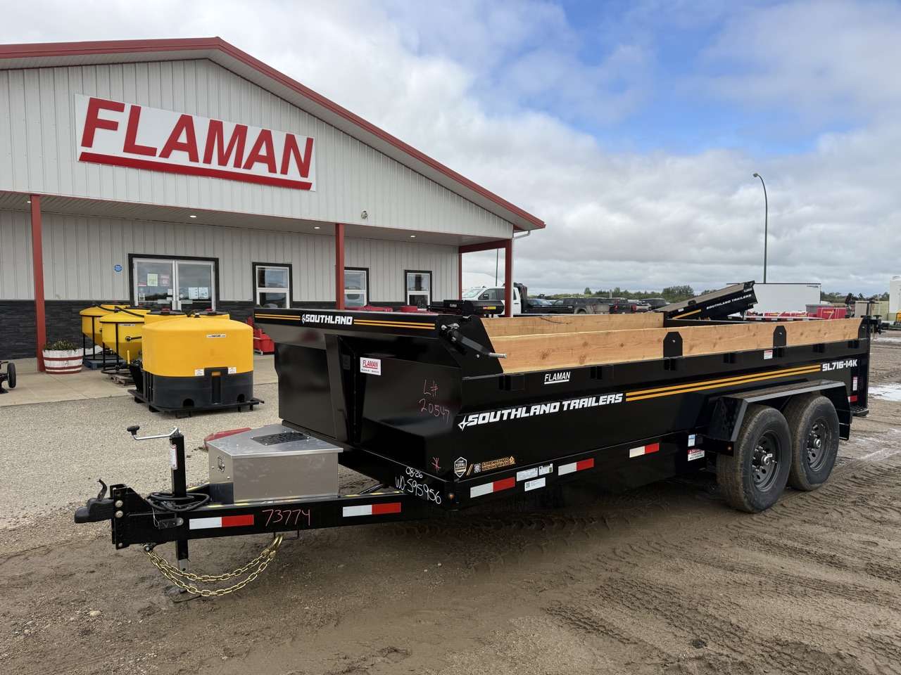 2027 Southland 7' x 16' Dump Tandem 7K Trailer