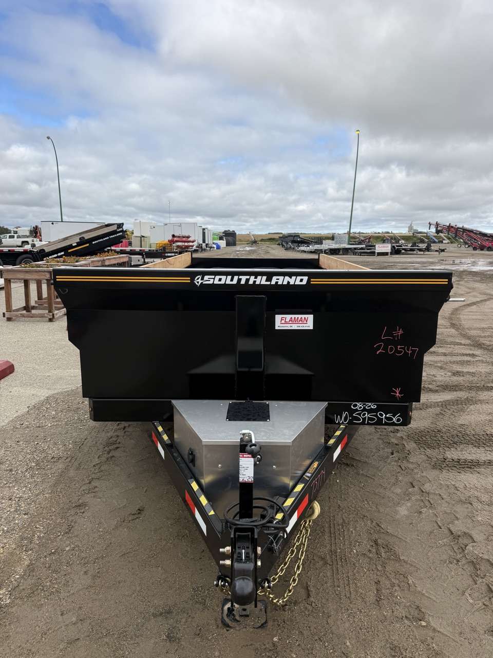 2027 Southland 7' x 16' Dump Tandem 7K Trailer