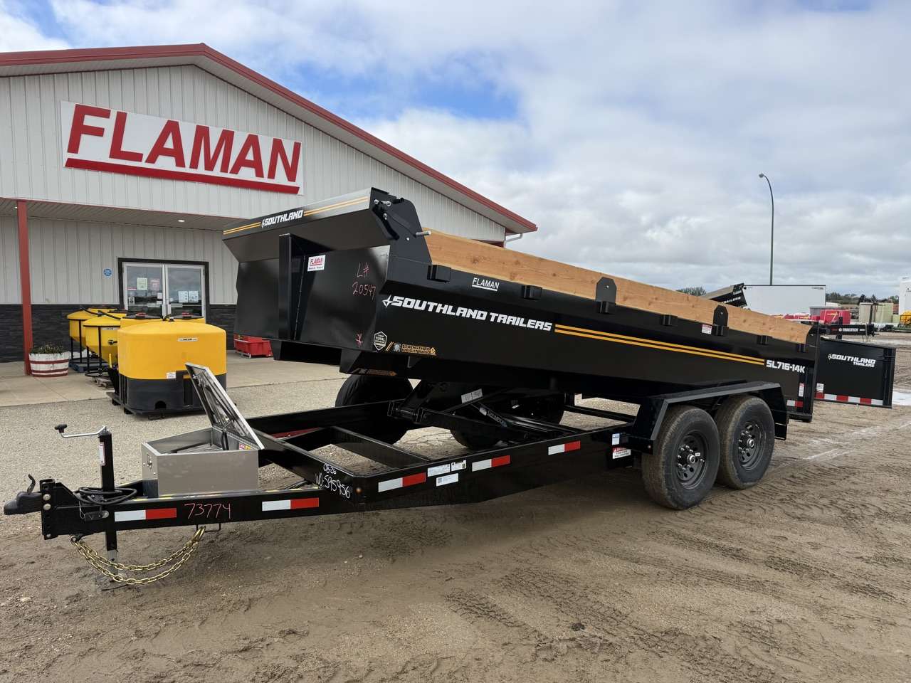 2027 Southland 7' x 16' Dump Tandem 7K Trailer