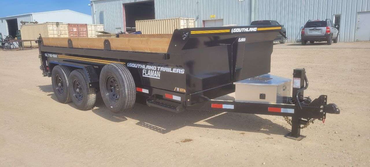 2027 Southland 7' x 16' Dump Tandem 8K Trailer