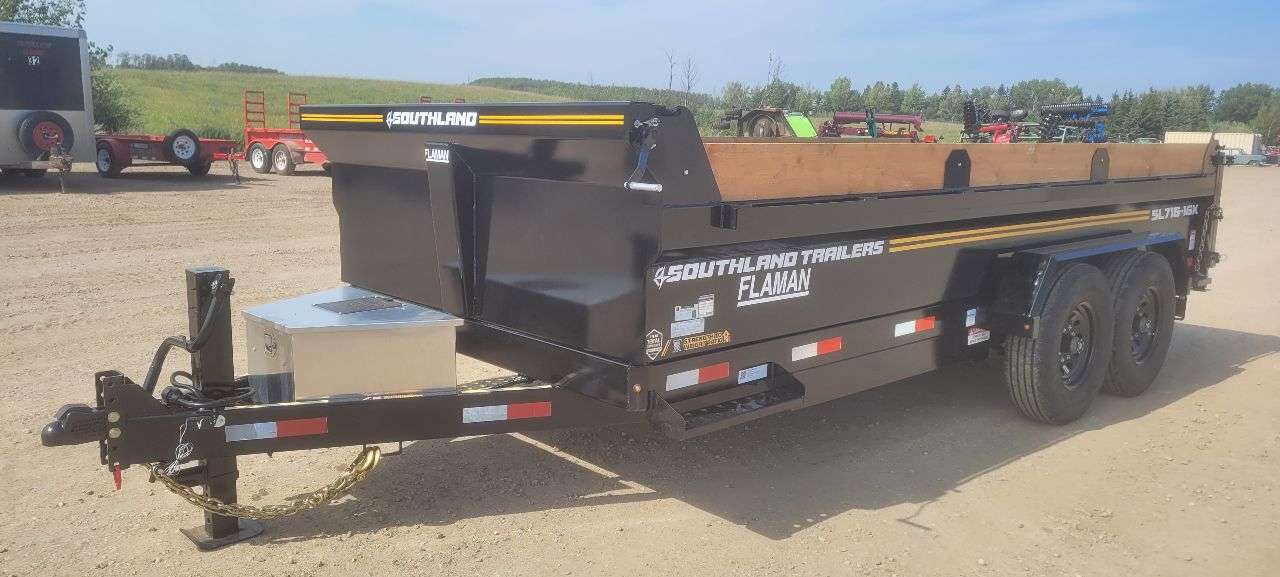 2027 Southland 7' x 16' Dump Tandem 8K Trailer
