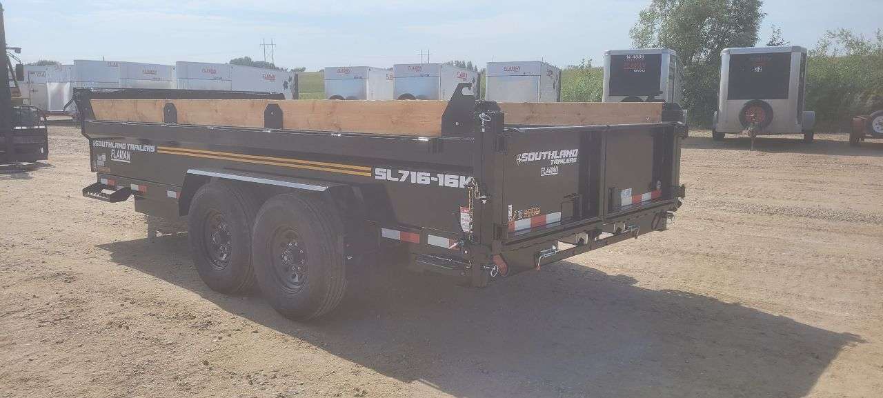 2027 Southland 7' x 16' Dump Tandem 8K Trailer