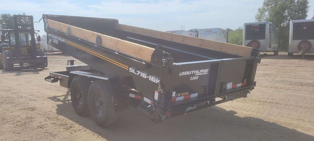 2027 Southland 7' x 16' Dump Tandem 8K Trailer