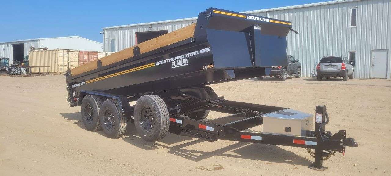 2027 Southland 7' x 16' Dump Tandem 8K Trailer