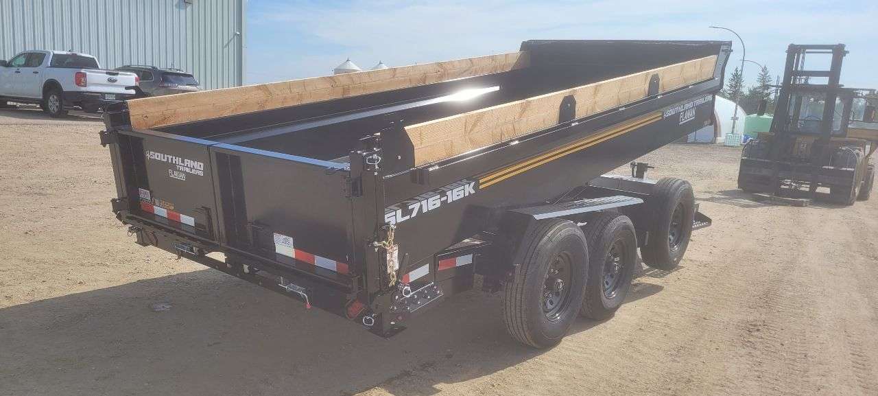 2027 Southland 7' x 16' Dump Tandem 8K Trailer