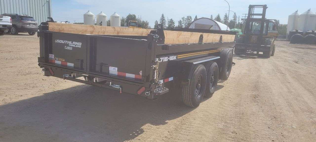 2027 Southland 7' x 16' Dump Tandem 8K Trailer