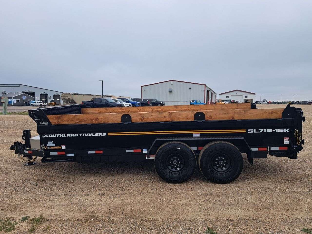 2027 Southland 7' x 16' Dump Tandem 8K Trailer