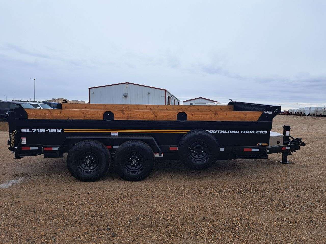 2027 Southland 7' x 16' Dump Tandem 8K Trailer