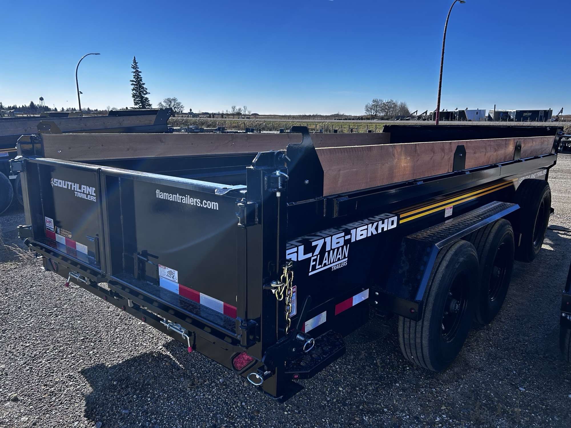 2027 Southland 7' x 16' Heavy Duty Dump Tandem 8K Trailer