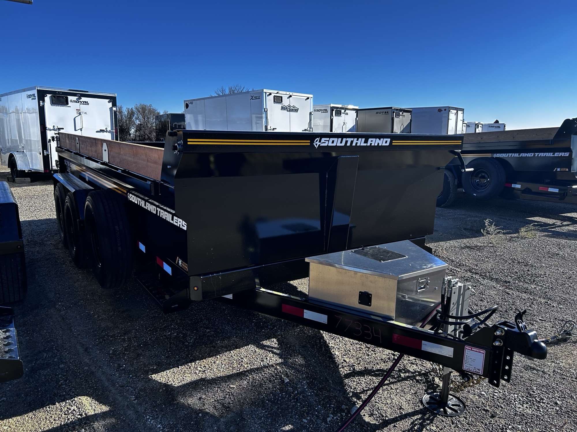2027 Southland 7' x 16' Heavy Duty Dump Tandem 8K Trailer