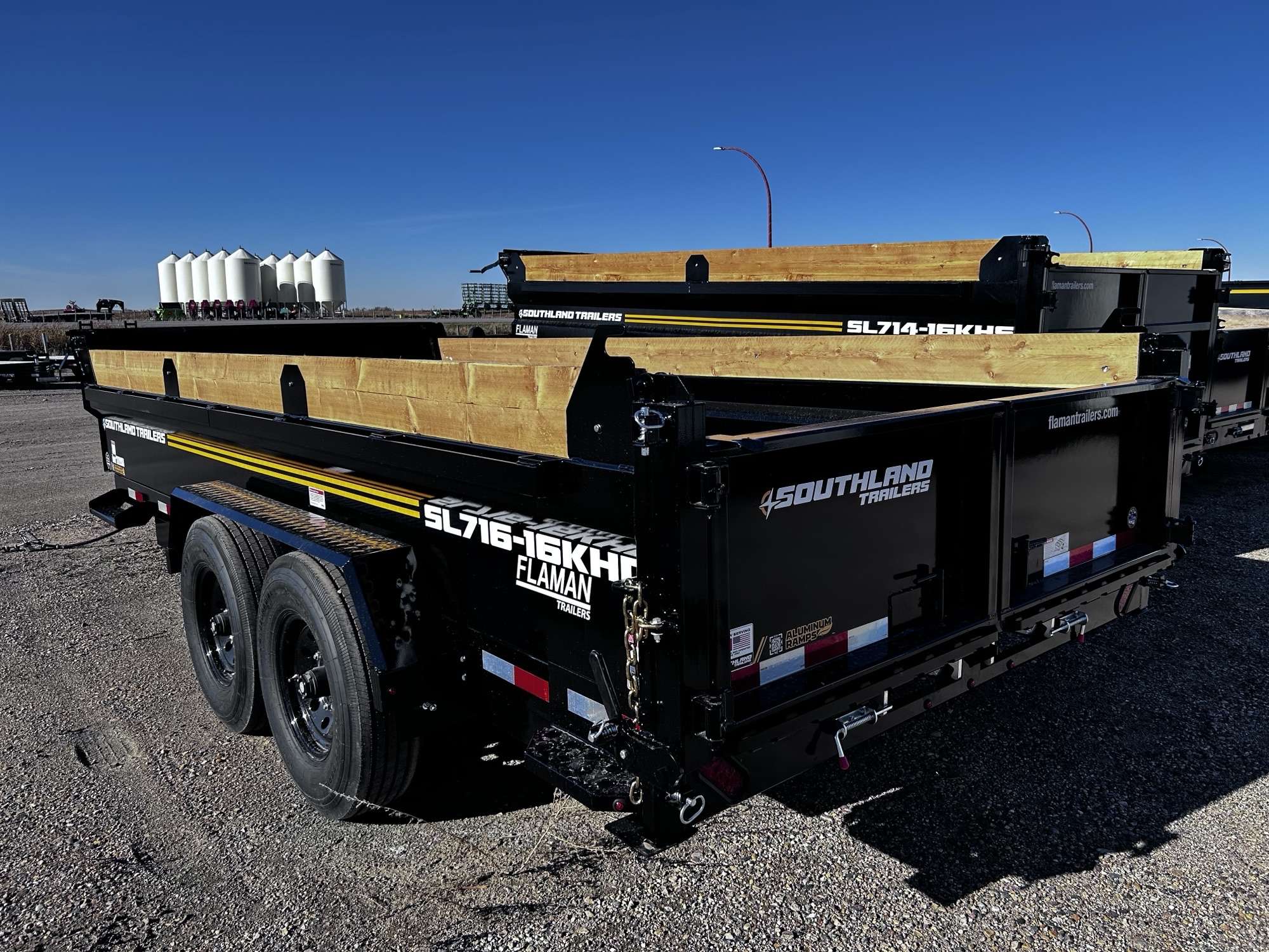 2027 Southland 7' x 16' Heavy Duty Dump Tandem 8K Trailer