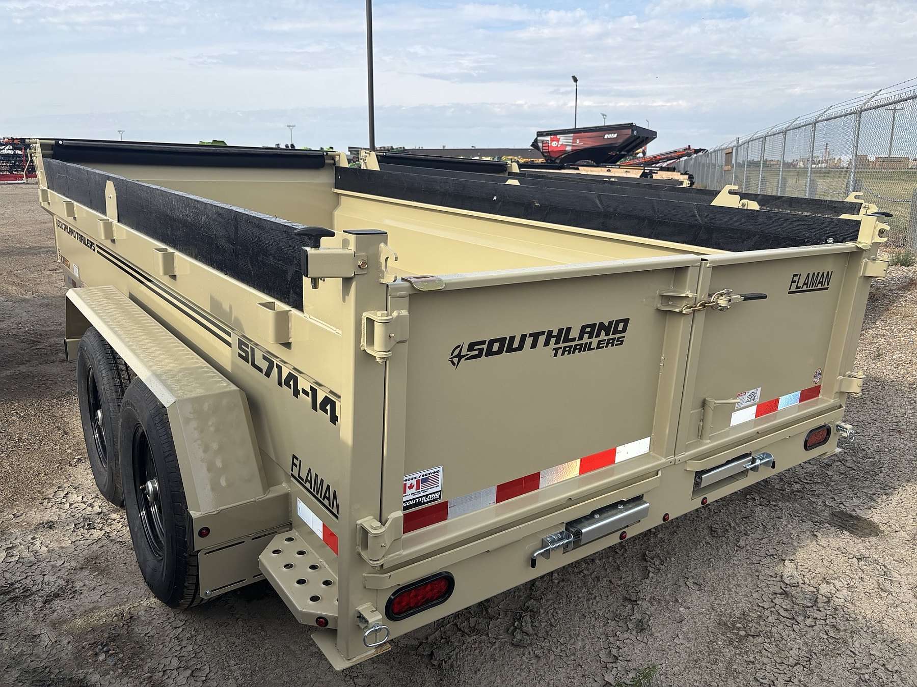 2027 Southland 7'x14'- 14K Dump Trailer