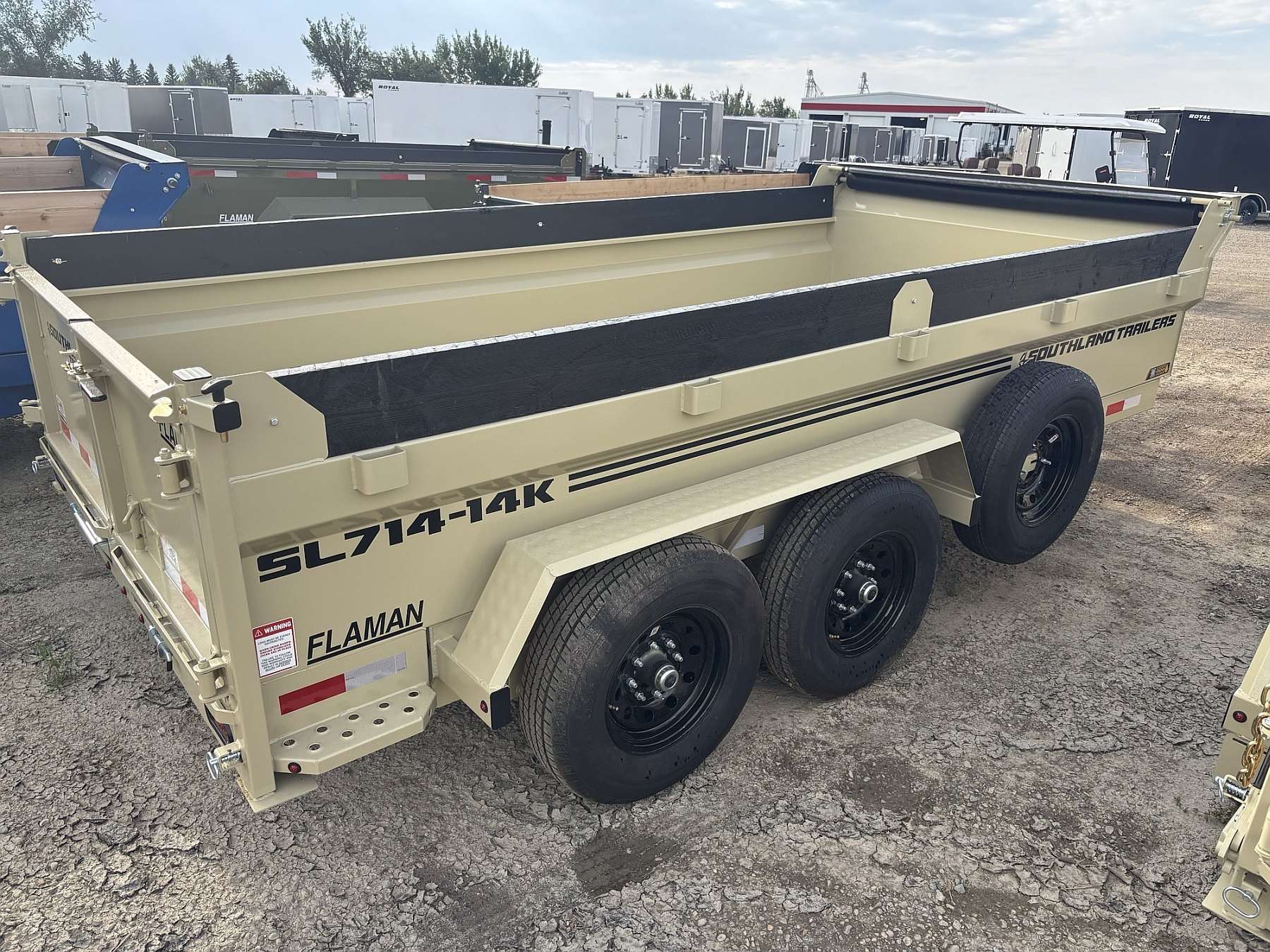 2027 Southland 7'x14'- 14K Dump Trailer