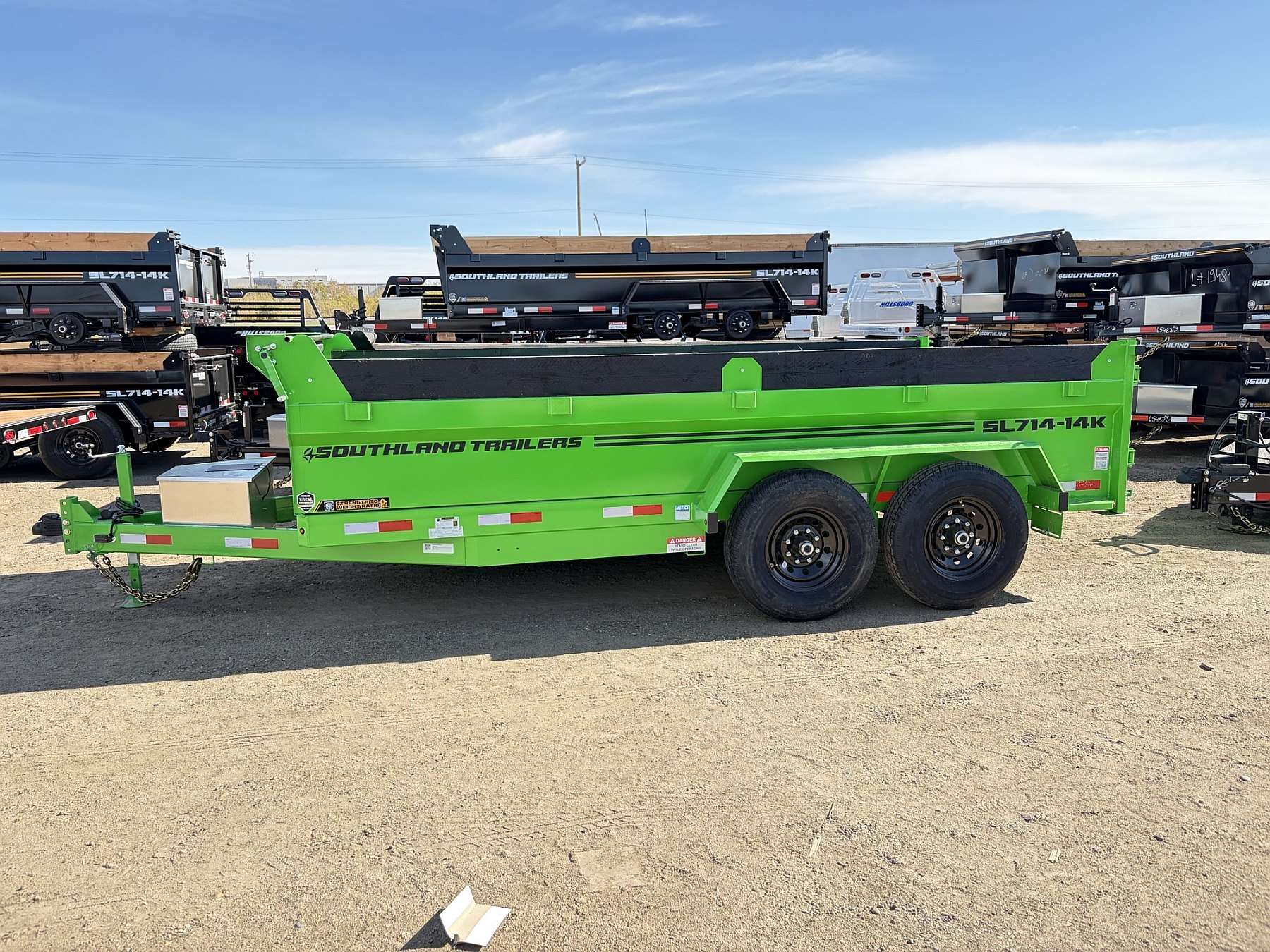 2027 Southland 7'x14' -14K Dump Trailer