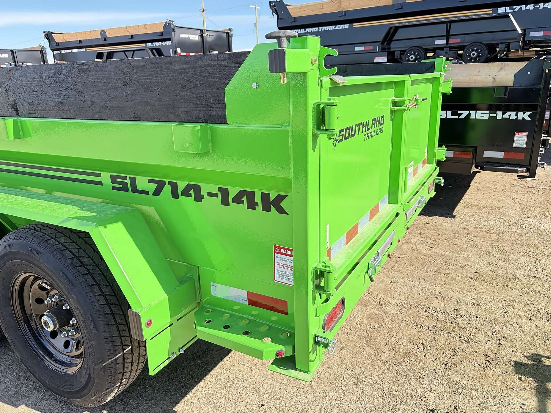 2027 Southland 7'x14' -14K Dump Trailer