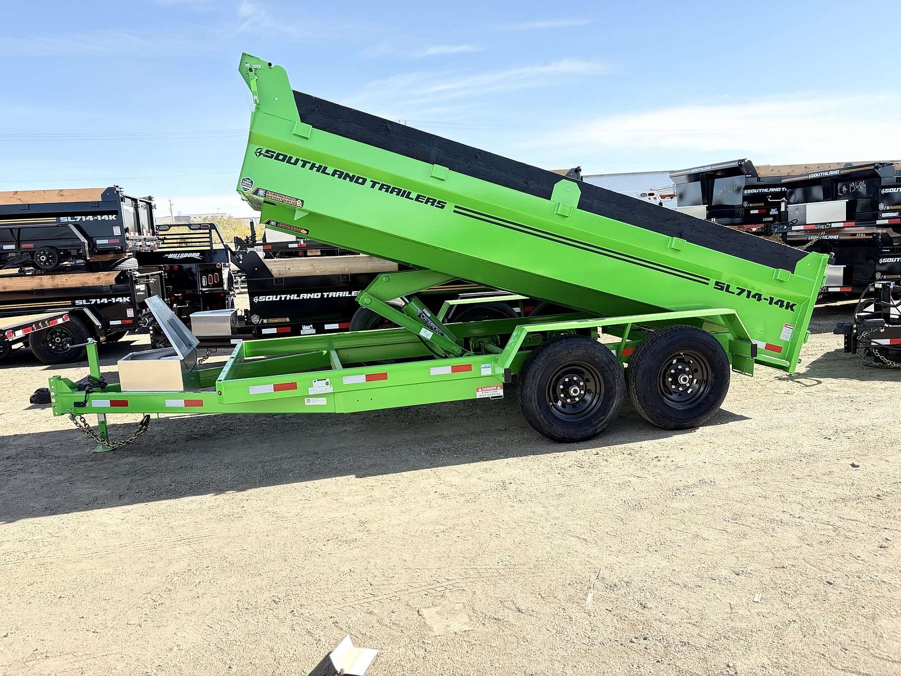 2027 Southland 7'x14' -14K Dump Trailer