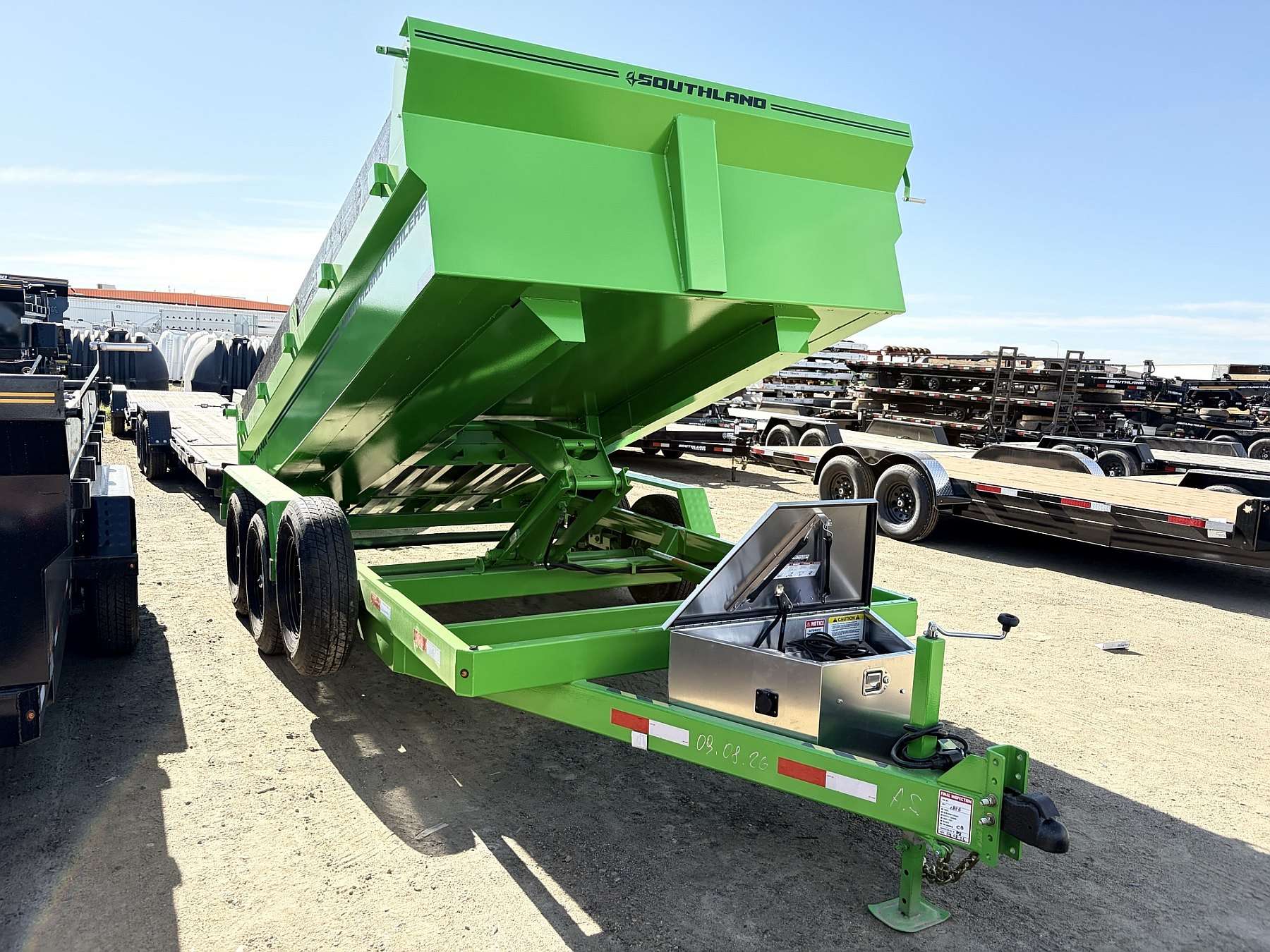 2027 Southland 7'x14' -14K Dump Trailer