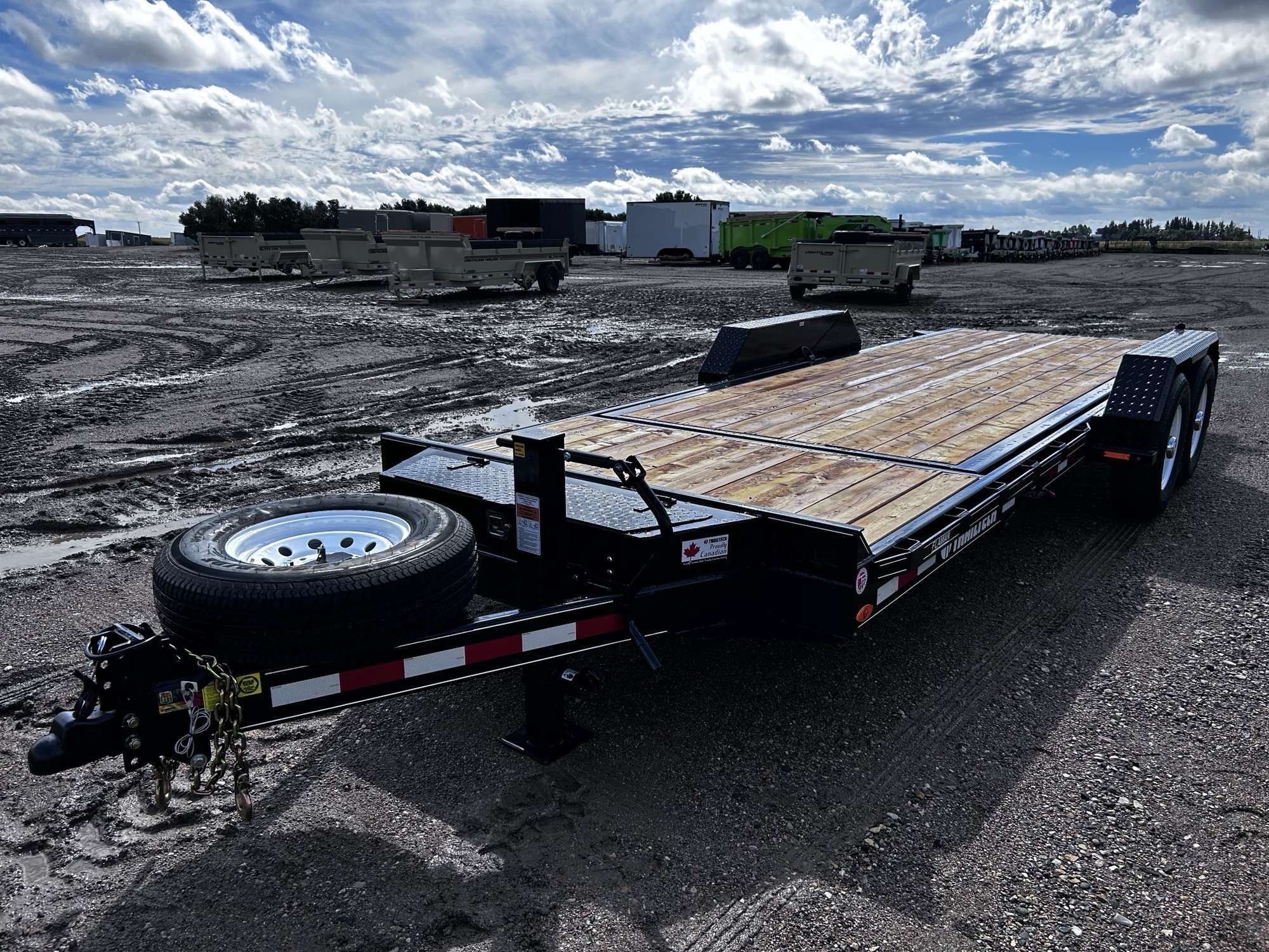 2027 Trailtech 20' (4'S+16'T) Partial Tilt Tandem 7K Trailer
