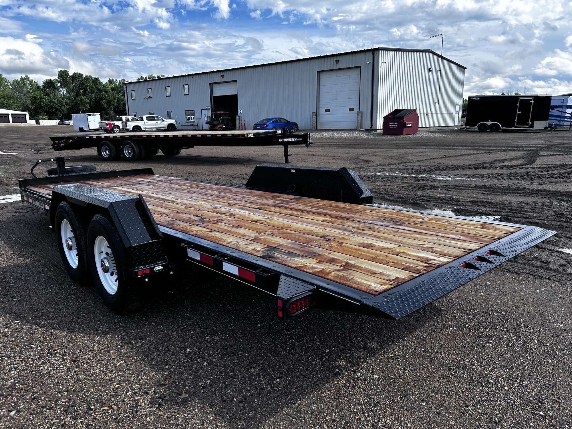 2027 Trailtech 20' (4'S+16'T) Partial Tilt Tandem 7K Trailer