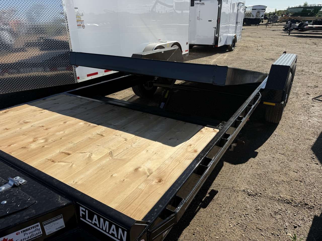 2027 Trailtech 20' (4'S+16'T) Partial Tilt Tandem 7K Trailer