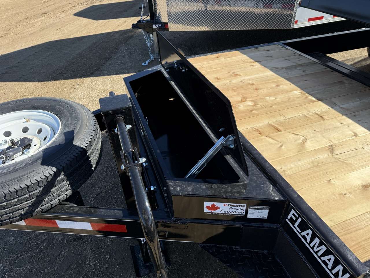 2027 Trailtech 20' (4'S+16'T) Partial Tilt Tandem 7K Trailer