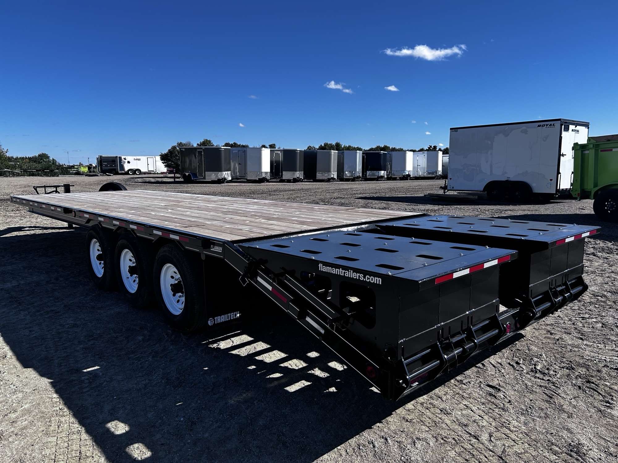 2027 Trailtech 24'+4'9" BT Deckover Triple 7K Trailer