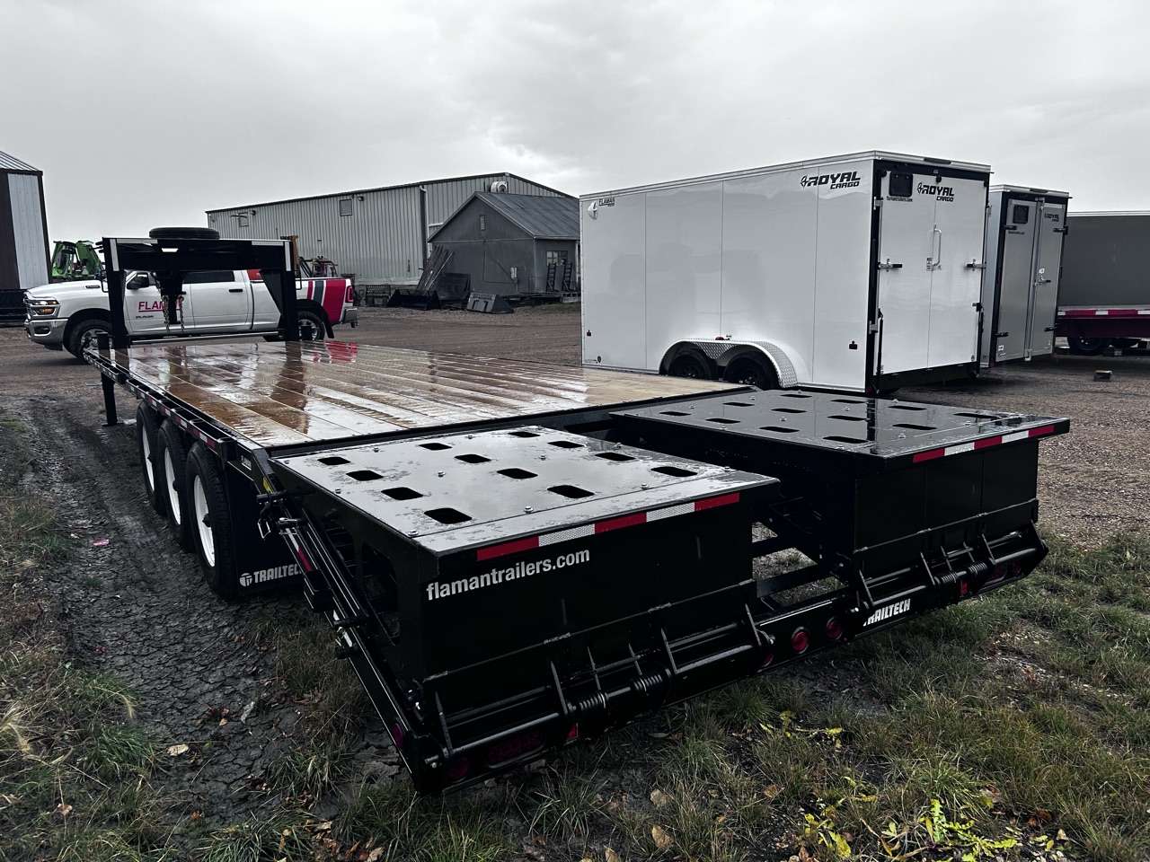 2027 Trailtech 24'+4'9" BT GN Deckover Triple 7K Trailer