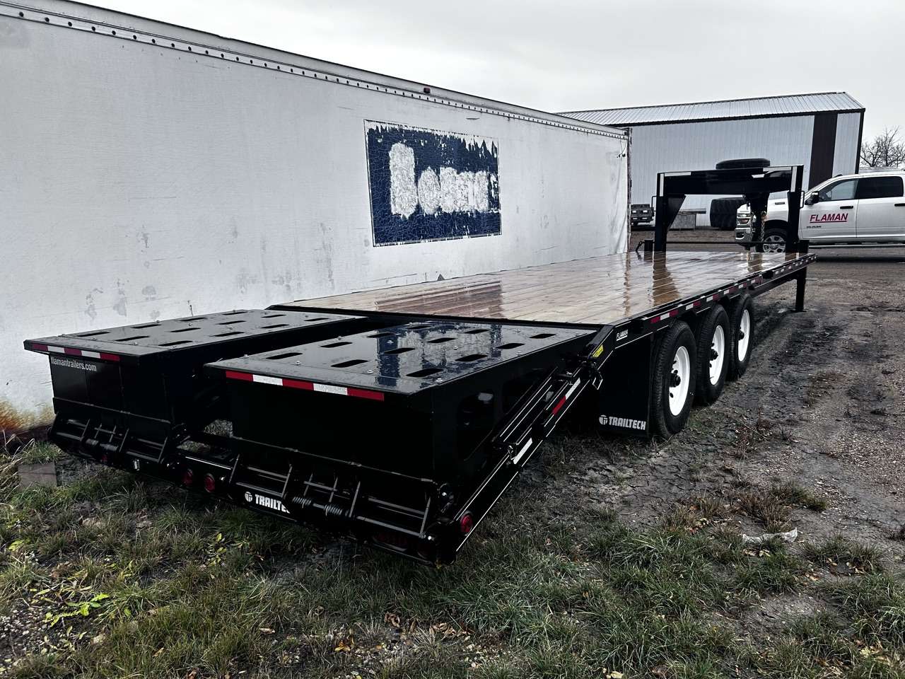 2027 Trailtech 24'+4'9" BT GN Deckover Triple 7K Trailer