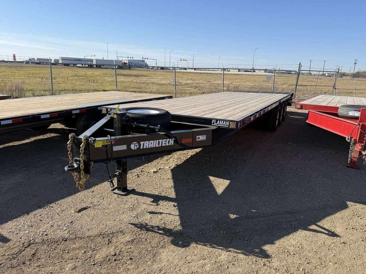 2027 Trailtech 24'+5'6" BT Pintle Deckover Triple 7K Trailer